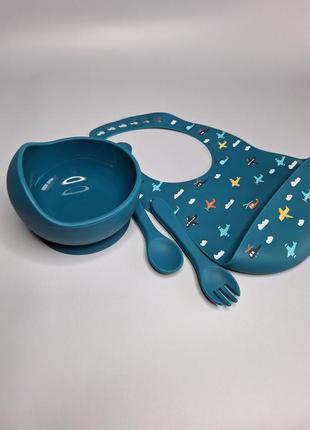 Силиконовая посуда для детей