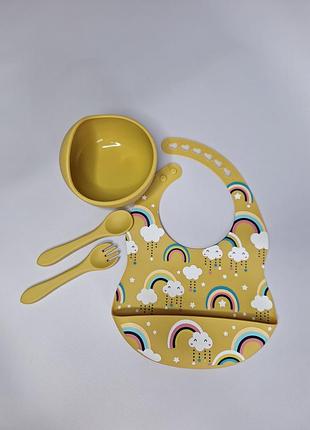 Силиконовая посуда для детей