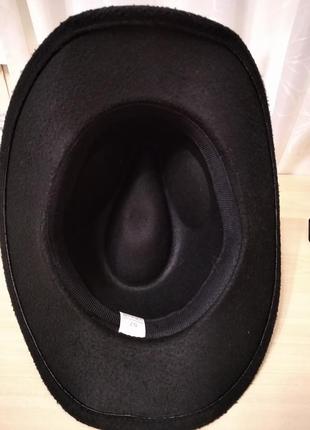 Капелюх шляпа карнавальна р.57 ковбой шериф4 фото