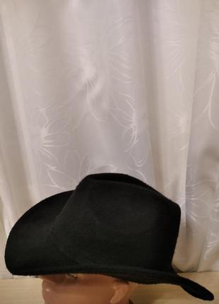 Капелюх шляпа карнавальна р.57 ковбой шериф3 фото