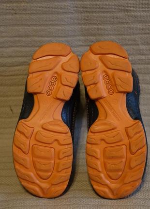 Комбинированные детские зимние фирменные ботинки ecco biom gore-tex natural motion 31 р.10 фото