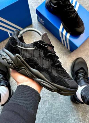 Adidas ozweego black2 фото