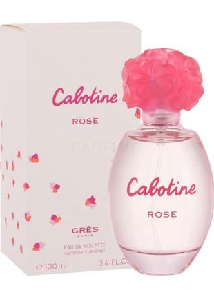 Туалетная вода gres cabotine rose 100 мл1 фото