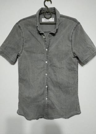 1+1=3🔥 s xs 46 44 идеал topman рубашка короткий рукав zxc cvb