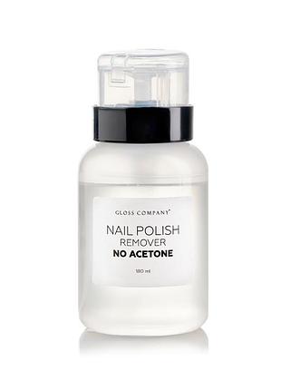 Ремувер для лаку gloss nail polish remover, 180 мл