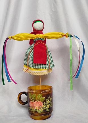 Кукла -мотанка масляная