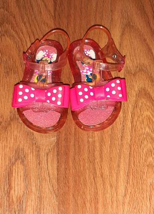 Мыльницы босоножки аквашузы дисней с минни