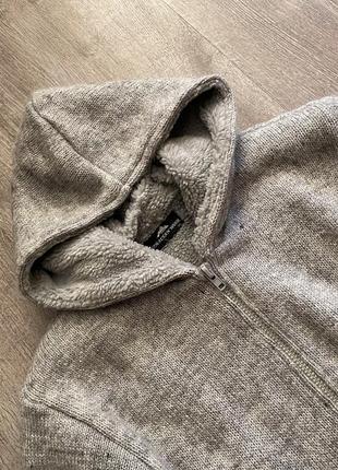 Тёплая шерстяная куртка кофта кардиган свитер2 фото