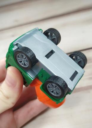 Дитячий набір інерційних машинок "будтехніка", іграшки для хлопчика6 фото