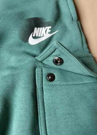 Мужские спортивные штаны джоггеры на флисе nike. новые оригинал5 фото