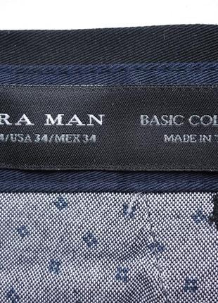 Штаны брюки zara man черные 346 фото