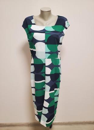 Красивое брендовое вискозное платье шикарной расцветки