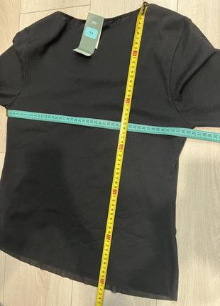 Новая праздничная нарядная кофточка блуза в сетку с пайетками7 фото