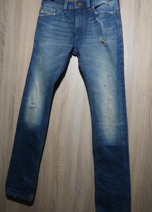 Джинси дізель diesel thavar мод. slim skinny р-р w29 l32