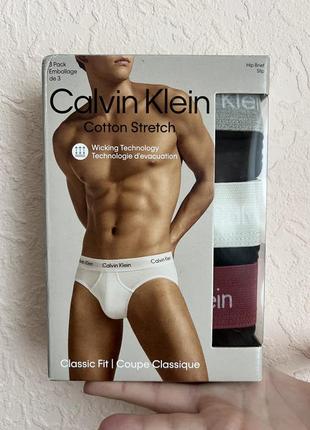 Комплект мужских трусов calvin klein. оригинал. чёрные трусы.2 фото