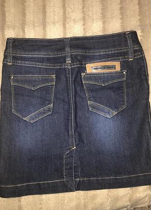 Джинсовая юбка armani jeans