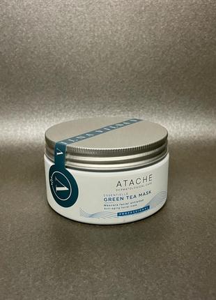 Atache green tea mask атач аташе маска зелений набір зеленый чай золушка золушки4 фото