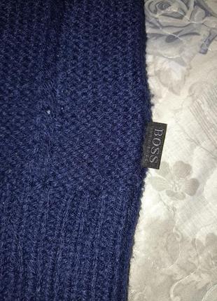 Пуловер альпака свитер под горло на пуговицах hugo boss 5605 фото