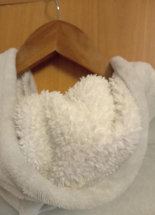 Оверсайз плед- халат с капюшоном, худи, пижама5 фото