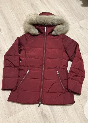 Пуховик tommy hilfiger оригинал s