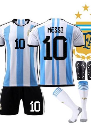 Детская форма футбола сборная аргентины messi 30 сезон 2024