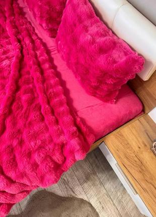 Велюровое постельное белье шиншилла евро