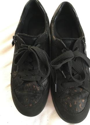 Шкіряні утеплені туфлі мокасини кросівки р.37-382 фото