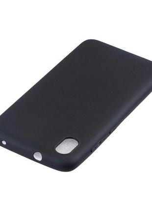 Чехол soft touch для xiaomi redmi 7a силикон бампер черный 4