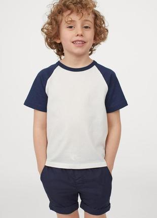 Хлопковые шорты h&m 110 см 4-5 лет  для мальчика