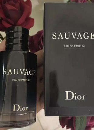 Чоловічі парфуми christian dior sauvage 100ml edp чоловіча туалетна вода чоловічі парфуми крістіан діор саваж2 фото