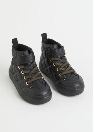Хайтопы ботинки демисезонные h&m