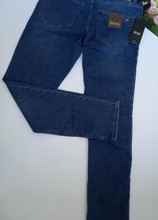 Мужские классические джинсы с поясом hugo boss4 фото