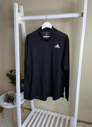 Лонгслив для бега adidas own the run 1/2 zip