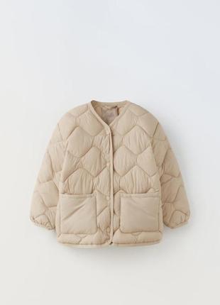 Новая деми курточка от zara, размер 981 фото