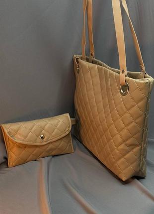 Комплект сумка + кошелек