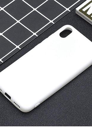 Чохол soft touch для xiaomi redmi 7a силікон бампер матовий