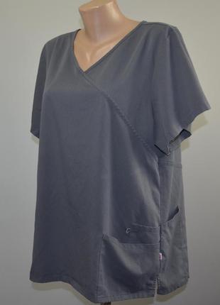 Женская медицинская кофта, топ ultimate с 6 карманами (xl) сша2 фото