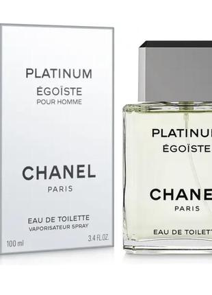 Chanel egoiste platinum туалетна вода 100 ml шанель егоїст платинум парфуми духи парфуми чоловічі4 фото