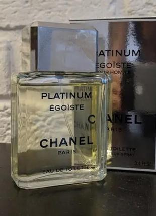 Chanel egoiste platinum туалетна вода 100 ml шанель егоїст платинум парфуми духи парфуми чоловічі2 фото