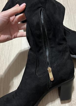 Сапоги чулки на каблуке moda in pelle8 фото