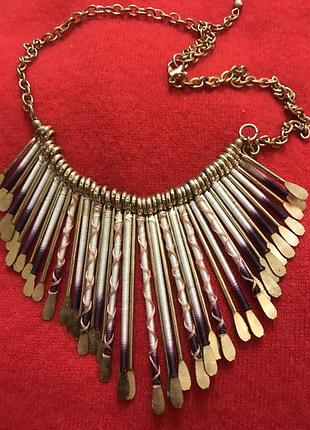Интересный колье винтаж
