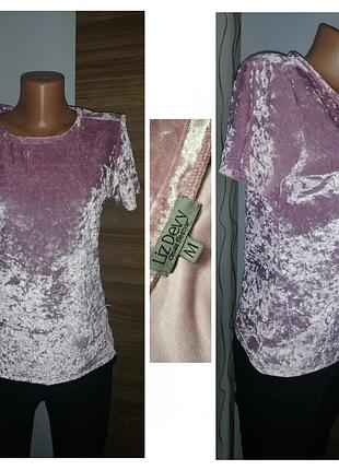 Футболка плюш розмір м liz devy