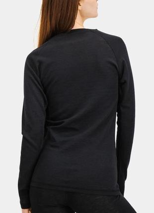 Термокофта neomondo ladies undershirt black 70% wool - 30% pes3 фото