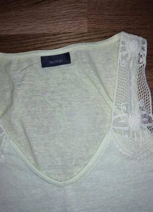 Майка блузка yessica by c&a размер xs смотрите замеры4 фото