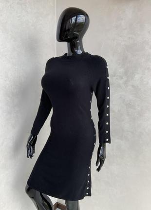 Базова трикотажна сукня стрейч1 фото