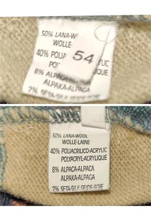 Шерстяной свитер унисекс/ альпака9 фото