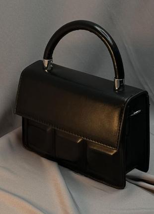 Женская мини сумочка клатч с ручкой и ремешком, сумка вечерняя модная2 фото