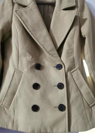 Женский пиджак из пальтовой ткани2 фото