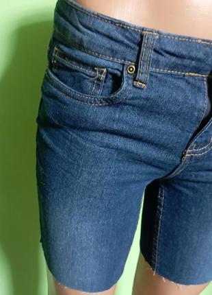 Красиві джинсові облягаючі шорти2 фото