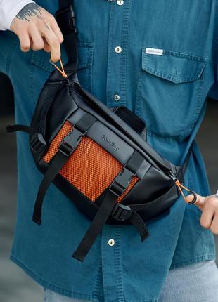 Большая мужская поясная сумка бананка sambag dynamicdart2 фото